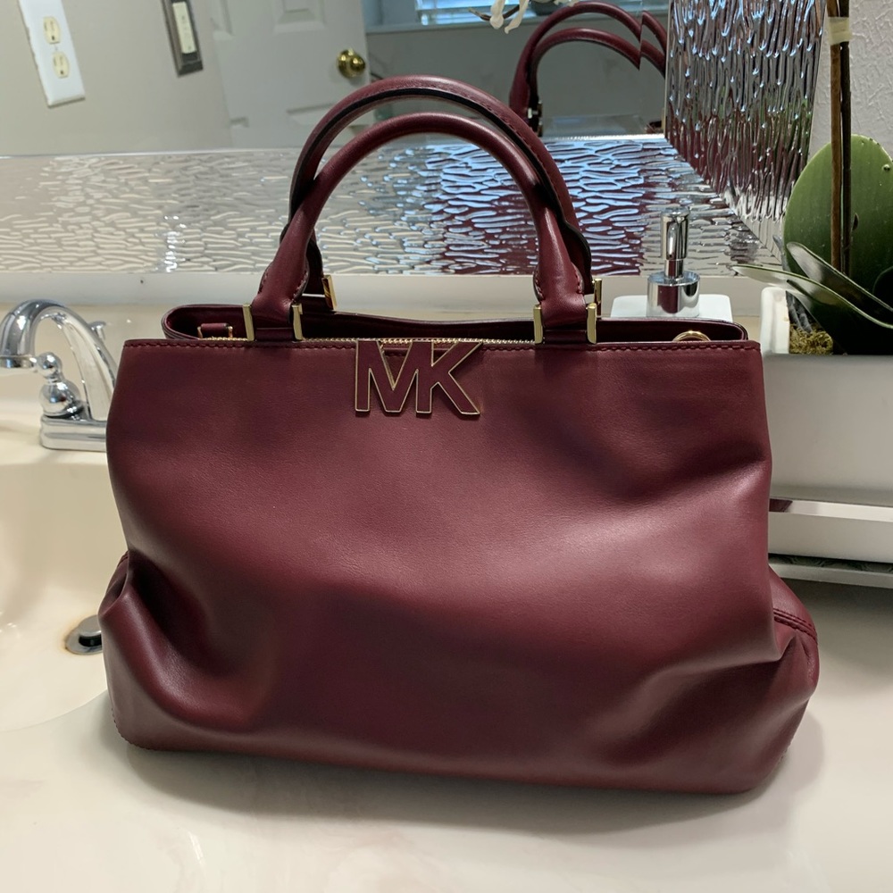 Michael Kors Burgundy Handbag
